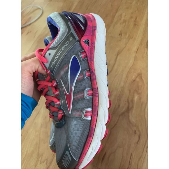 Brooks transcend gray women’s sneakers size 6.5 - Picture 3 of 8